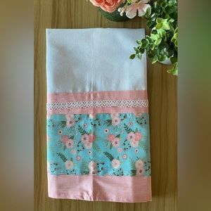 Winter Garden - Handmade tea towel (100% Cotton)